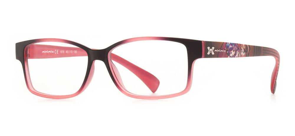 MİNİMİX Eyeglasses Kid Man,Woman,Unisex Rectangular Full-Rimmed Grilamid (TR90) Unfiltered MNMX 1678-C.06